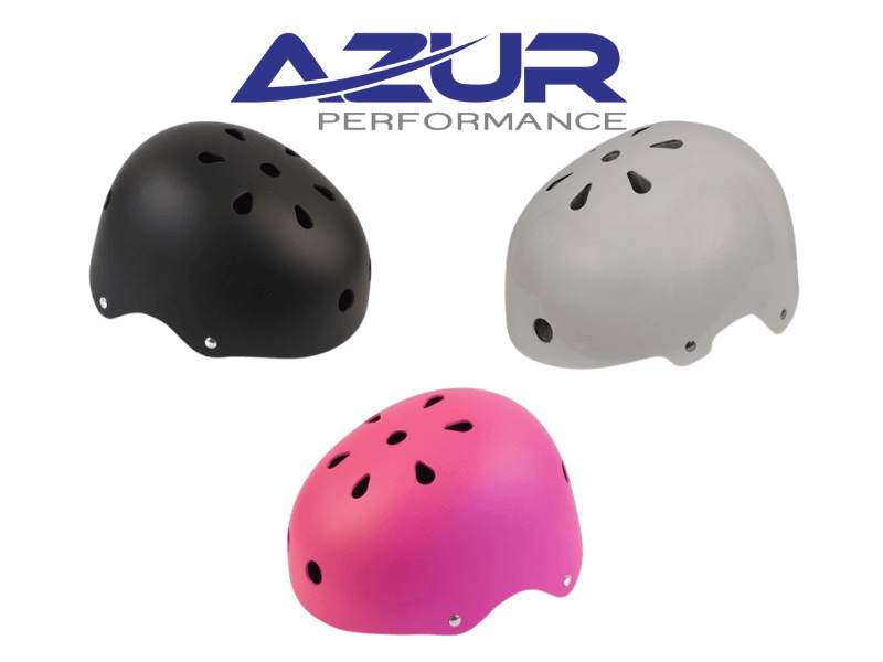 Azur Kids and Adults Street Style Helmet