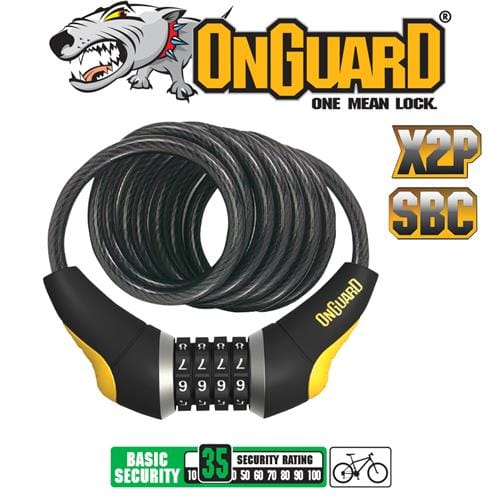 OnGuard Doberman Combination Bike Lock