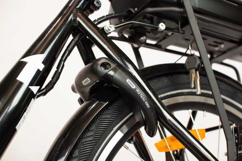 ABUS Pro Tectic Frame lock & Optional Security Chain for Tribe Original