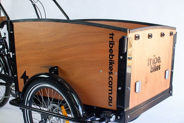 The 9mm marine plywood cargo box on a Tribe Original