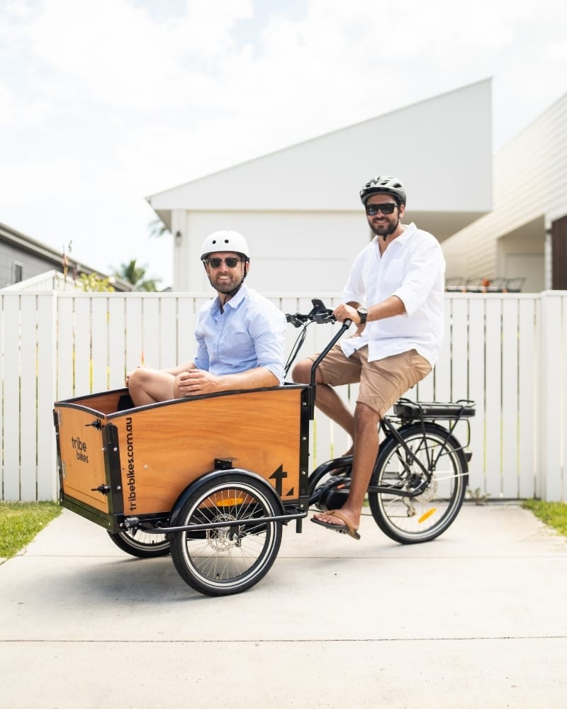 Nick and Steve, the founders of Tribe Bikes